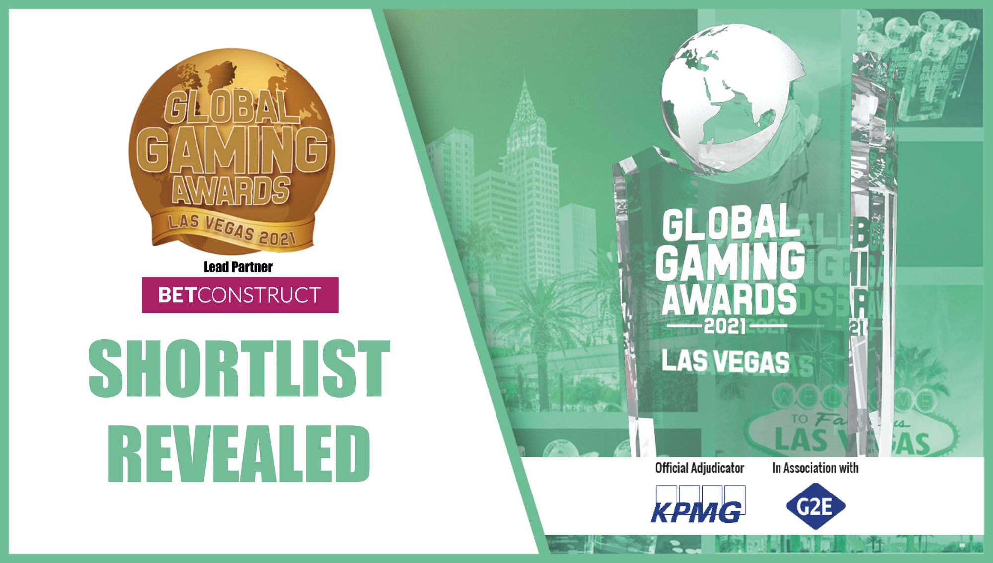 Global Gaming Awards Las Vegas 2021  full Shortlist revealed