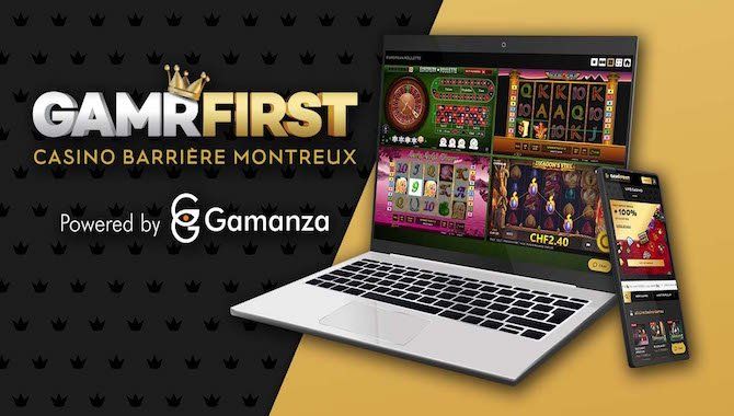 Casino Barri  re Montreux launches online brand Gamrfirst