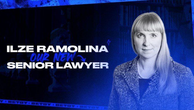 Ilze Ramolina appointed BETBY Senior Lawyer