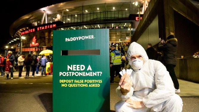 Paddy Power takes aim at Liverpool with    false positive amnesty box