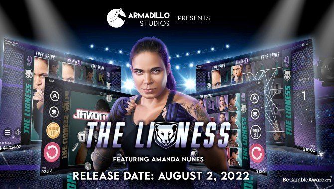 Armadillo Studios to release slot with Brazilian MMA champion Amanda Nunes