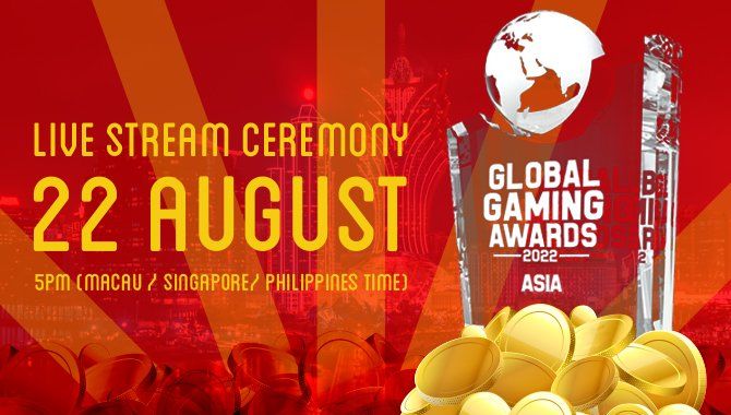 Global Gaming Awards Asia 2022  Watch the ceremony on Monday  22 August