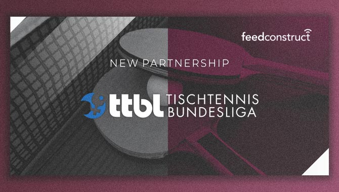 FeedConstruct signs partnership with Table Tennis Bundesliga